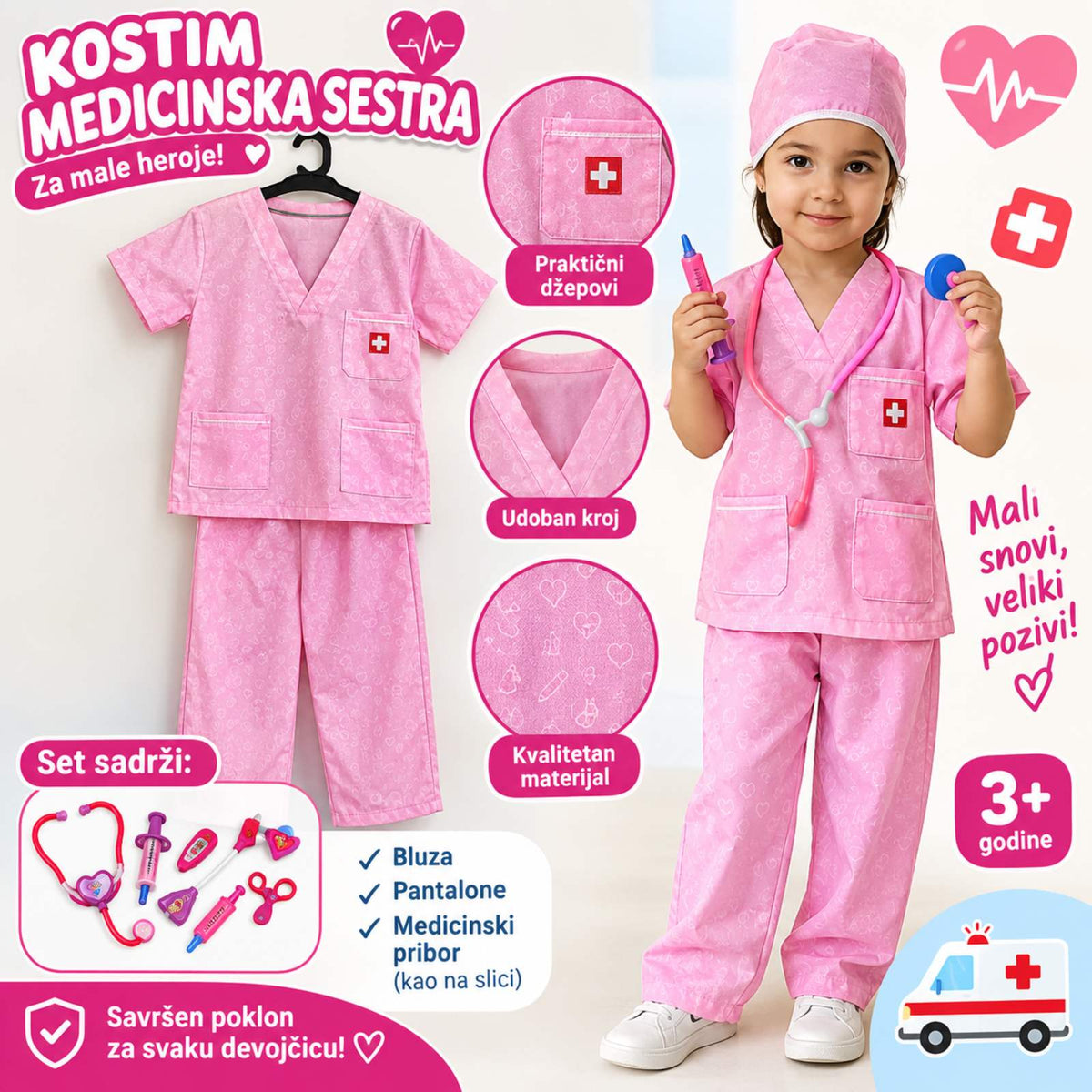 Kostim medicinska sestra