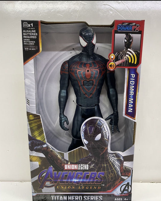 Miles morales avengers pokretna igračka 30cm